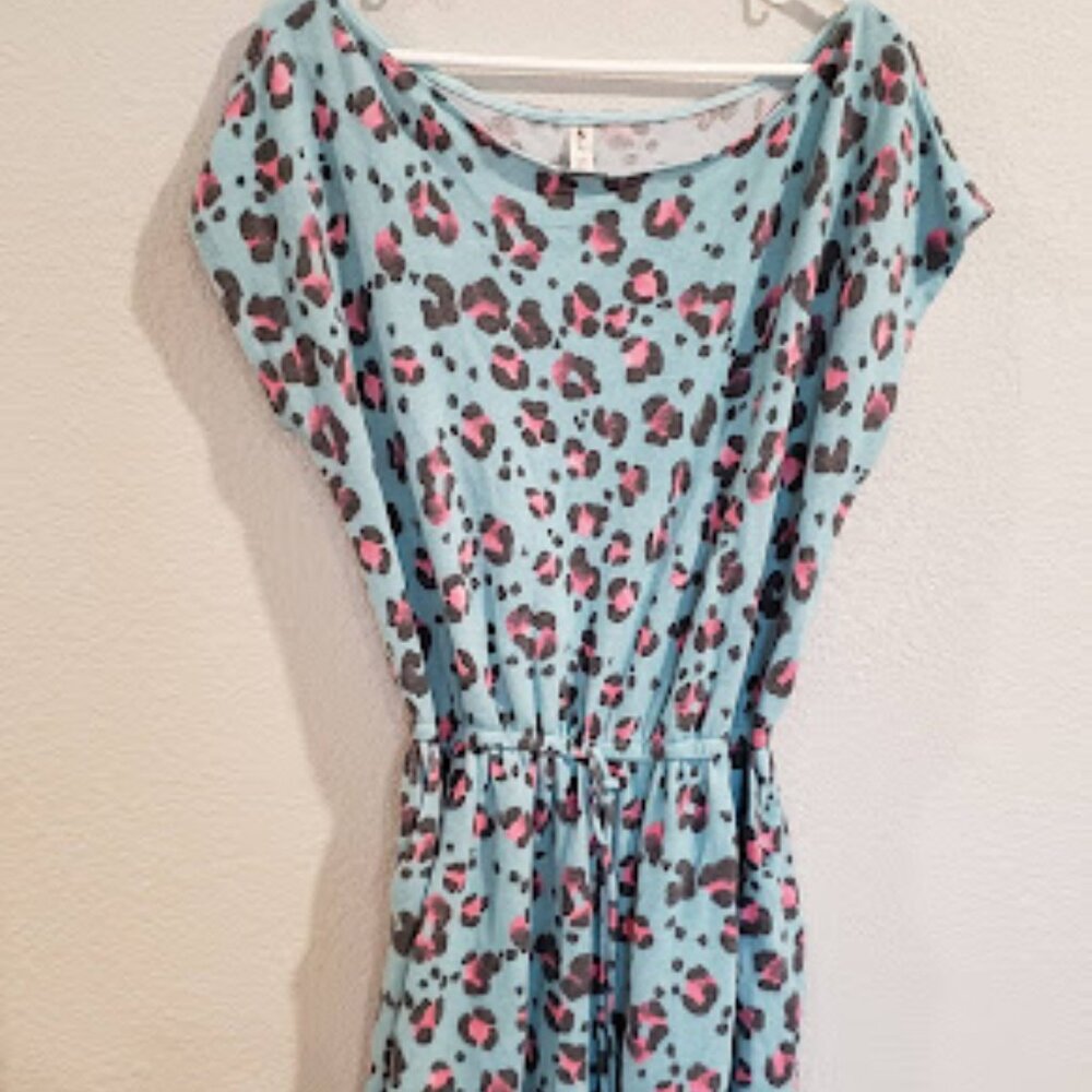 Leopard print one-piece